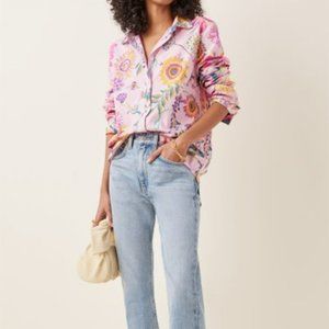 Banjanan Alfreda Printed Cotton Blouse Medium